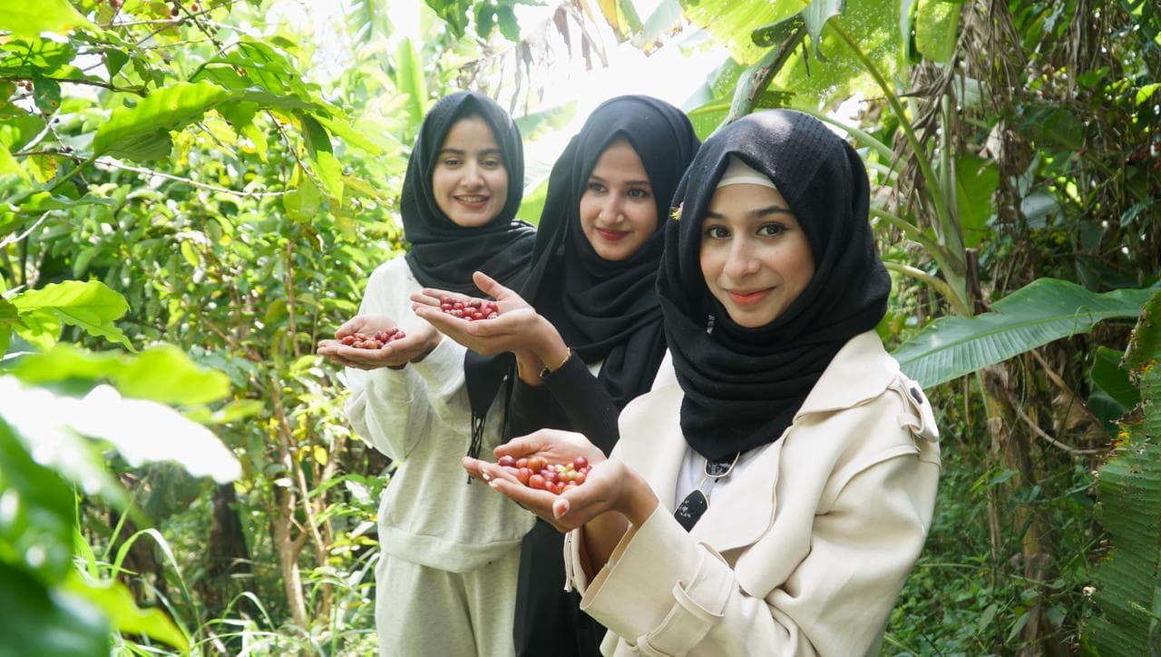 Coffee farm and partner producers